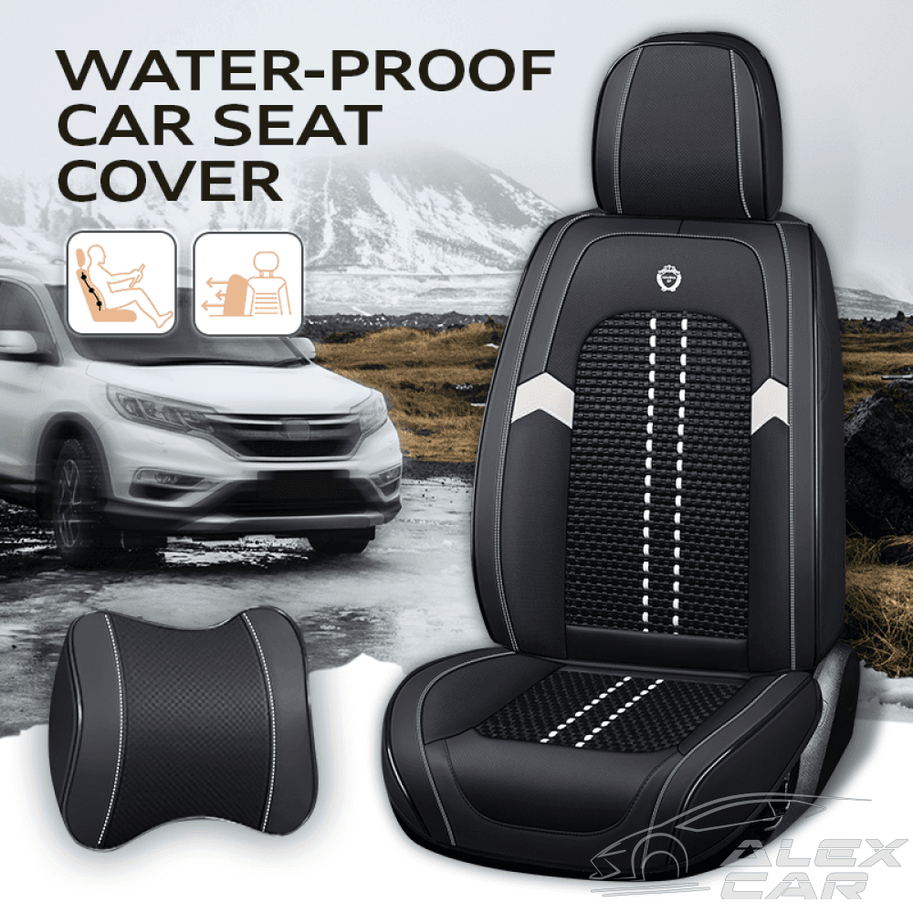 Alexcar Nox 2024 Full Set Universal Breathable Waterproof Vehicle Leather Cover for Cars, SUV